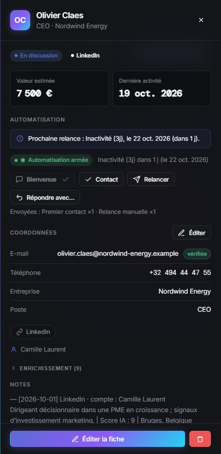 Fiche prospect