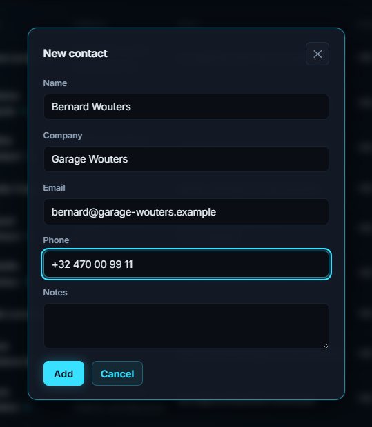 Contact record